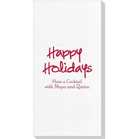 Studio Happy Holidays Deville Guest Towels